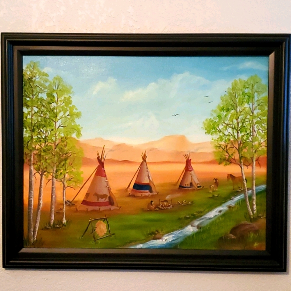 Origional Framed, Oil Painting